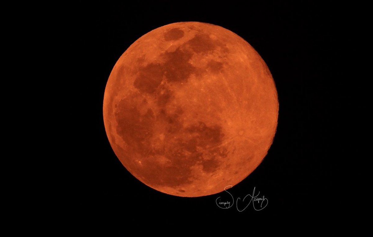 simplyabigailm's tweet photo. last night’s moon! https://t.co/EI2IfbAhas