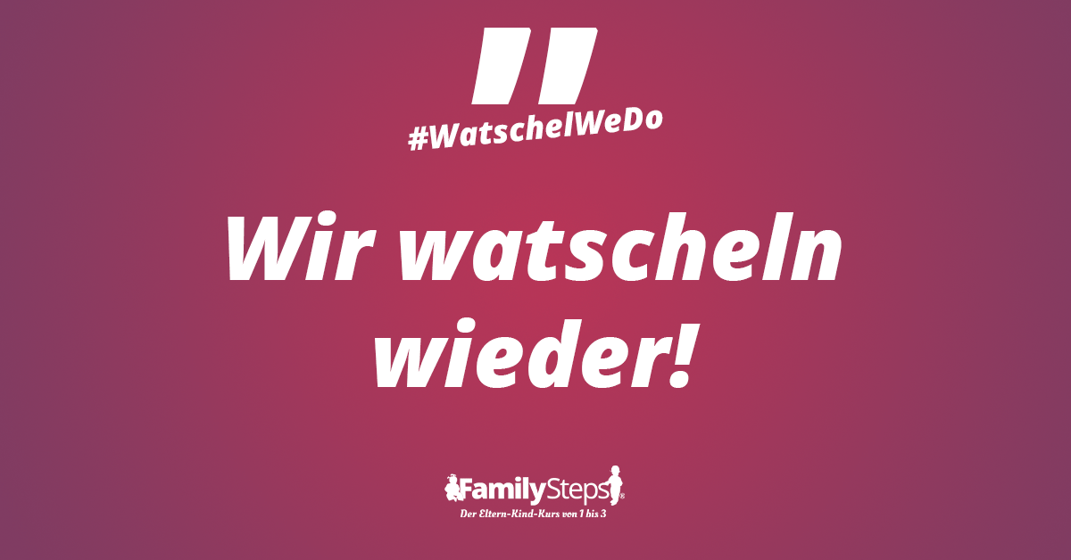 ElternKindKurs's tweet photo. Endlich! Wir watscheln wieder. Und überall hört man irgendwo im Hintergrund ein Kazoo uns die zarte Weise unseres Wackelwatscheltanzes hinterherröhren. 
Wo und bei wem genau Ihr jetzt wieder loslegen könnt, verraten wir Euch hier in den nächsten Tagen, denn #WatschelWeDo. https://t.co/kCbFYo3aEf