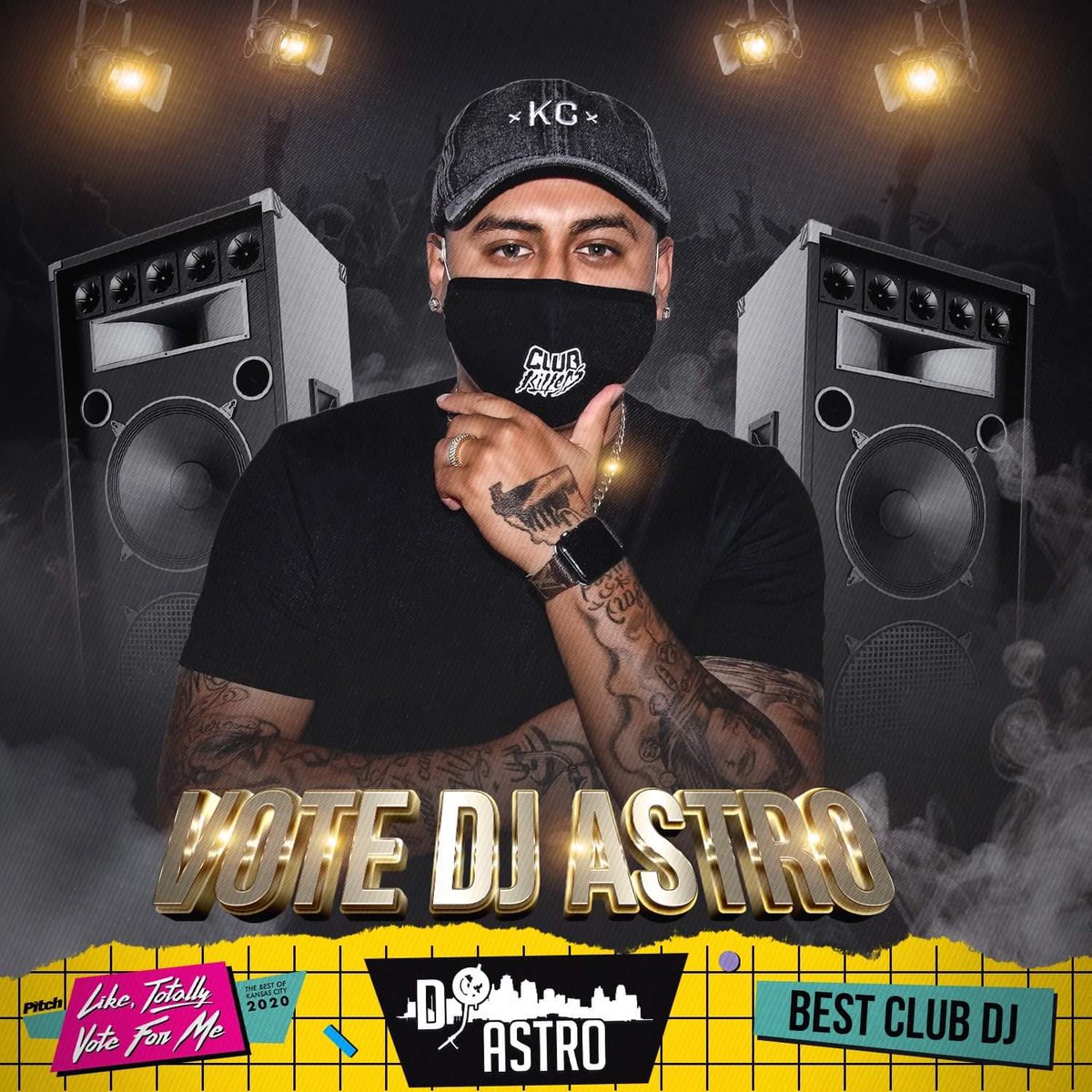 IamDjAstro's tweet photo. I Am Honored To Be Nominated For The Best Club Dj Of Kansas City 2020 🚨 The Pitch KC 🗞📲
Vote “Dj Astro” Here : https://t.co/PSiLwJNgj3 https://t.co/qHIgjsE11m