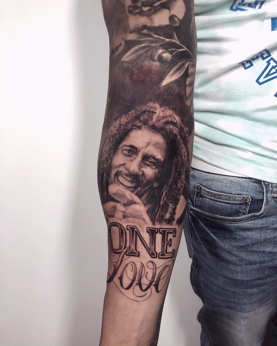 Fallen Sparrow Tattoos on X: "This incredible #BobMarley Portrait tattoo was made by our amazing artist Legion Avegno! If you could get a portrait tattoo, what would be? #bobmarleytattoo #blackandgraytattoo #blackandgreytattoo #kissimmeetattooartist #