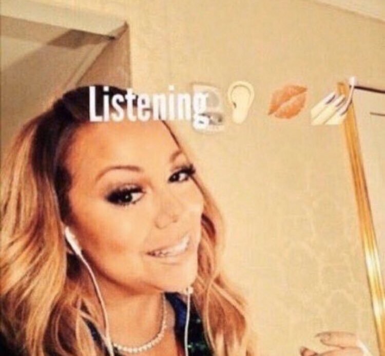 careyaddicted's tweet image. Me listening to Fly Like a Bird because I want to go to Heaven