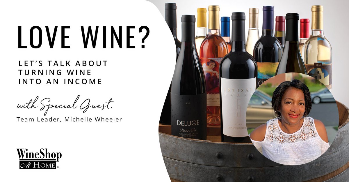 🍷Let's talk about turning #wine into an income! Now's the BEST time to start your VIRTUAL wine #sidegig!

Join us tonight at 5:30PM PT | 7:30PM CT | 8:30PM ET to learn more about us and why our Wine Consultants love what they do. REGISTER NOW: bit.ly/WSAHOpportunit…