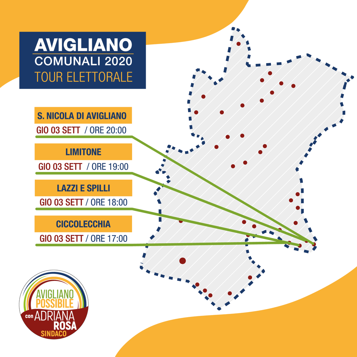 APossibile's tweet photo. Oggi siamo stati nelle zone tra Moccaro e Badia. Domani il tour prosegue nelle zone tra Ciccolecchia e San Nicola. Siamo curiosi di sapere cosa avete da dirci, un ascolto che continuerà anche in futuro. https://t.co/F8p52B5Vd2