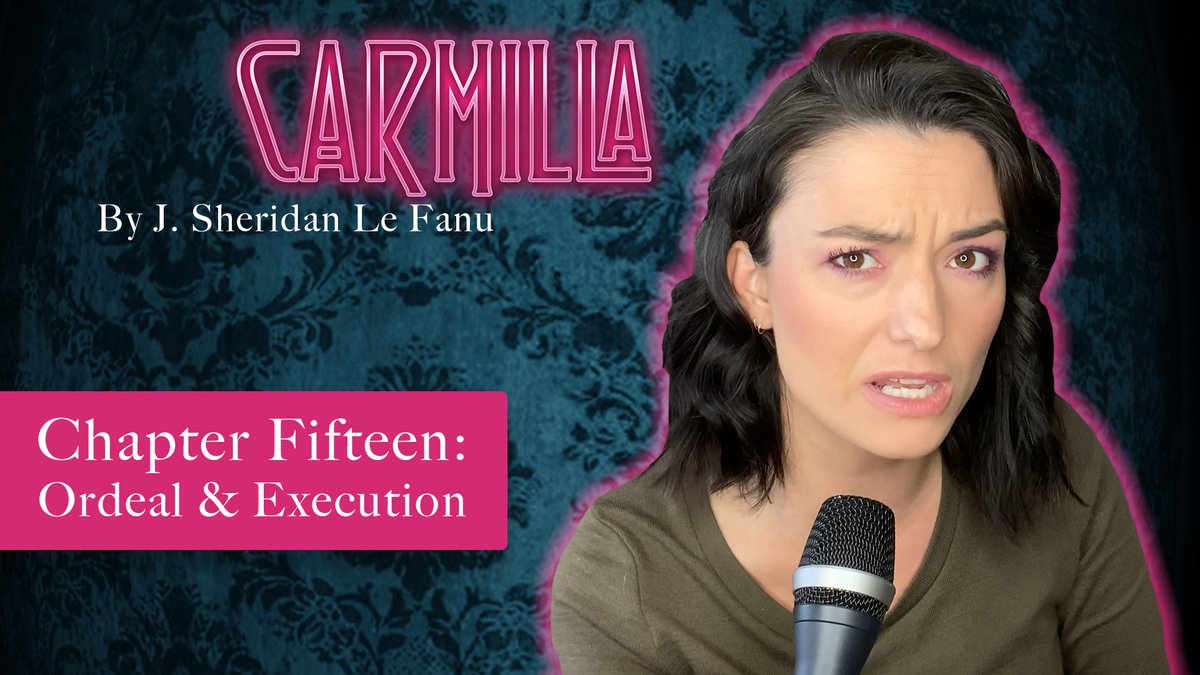 We've come so far... And now it's time for the second last chapter of the #Carmilla novella! 😱😱😱 How will Carmilla seal her fate? 📜 Watch @natvanlis read Chapter 15 now! bit.ly/Carmilla_Ch15 bit.ly/Carmilla_Ch15 bit.ly/Carmilla_Ch15