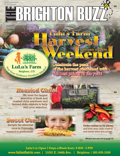Happy September! Welcome to @thebrightonbuzz newest edition now available online and arriving in your mailboxes soon! Many thanks to our cover advertiser - @LulusFarm -   bit.ly/34YFysv