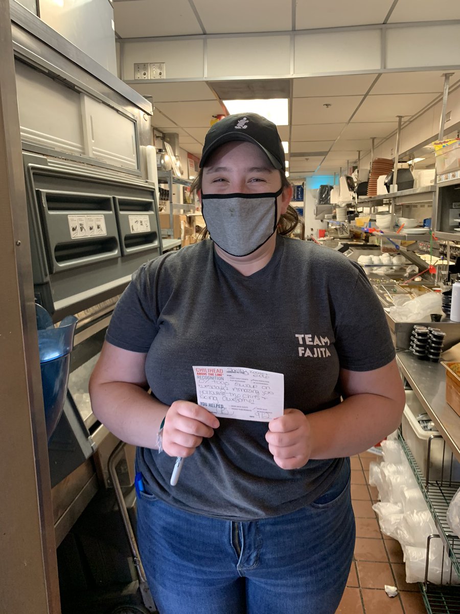 amy_bourn's tweet photo. Go girls in Togo Chili’s Carefree 0% togo GWAP on a Tuesday #chilislove #mountainregion 🌵❤️ @train3rgirl @twchilihead @hasquet @NickKretsedemas https://t.co/TQE7u1E2L2