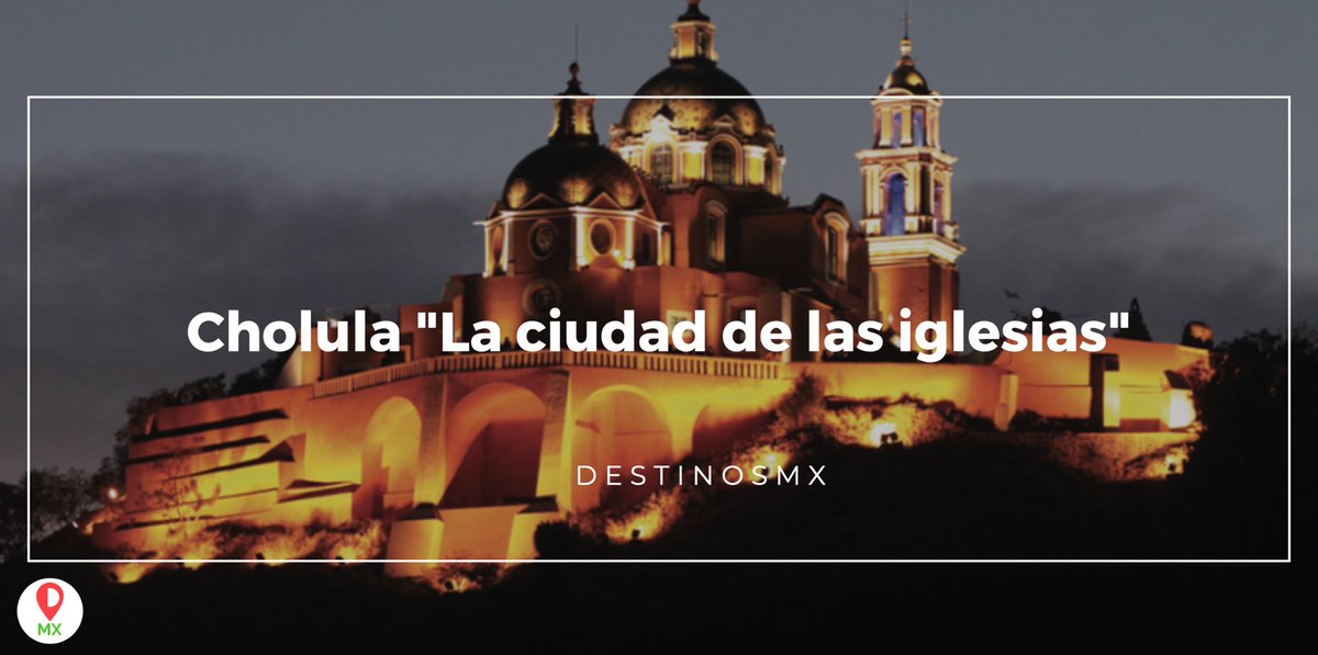 NOS ENCANTA CHOLULA ¿Y A USTEDES? ❤️
Cuenta con 365 iglesias, posee la pirámide más grande del mundo que fue construida al Dios Quetzalcóatl, y considerada la ciudad más viva de la antigua América Latina.