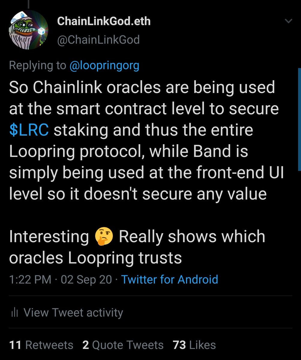 A short story on lies and deceptionYou give them an inch, and they'll take a mile and proclaim they saved you from deathDevs please be aware who you're dealing with $BAND and the CZ crew manipulate retail investors with misinformation propaganda, this is what they do