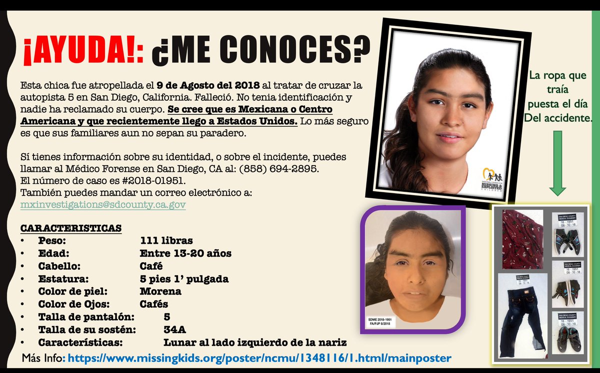 🔴Ella es conocida como la Jane Doe de San Clemente. Se cree que es Mexicana o Centro Americana. Su identidad es todo un misterio. ¿La conoces?🏨 #misterios #noidentificada