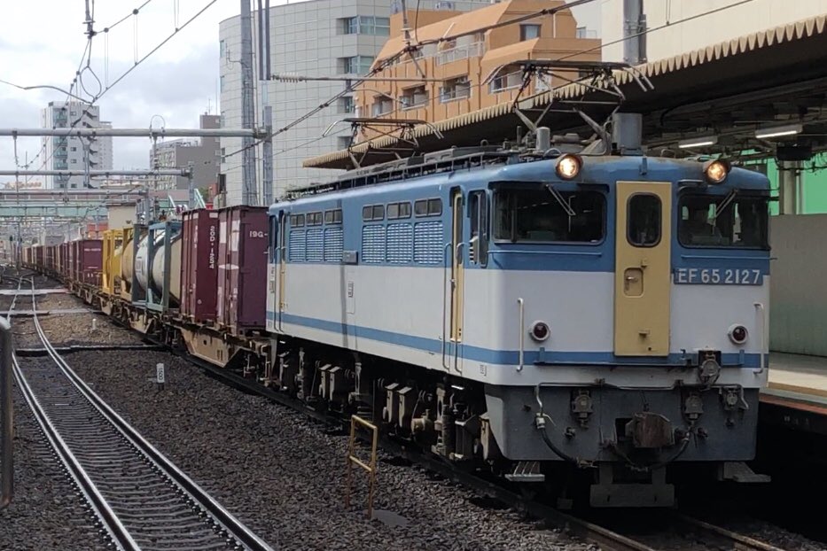 EF65 2127 コキ 北千住