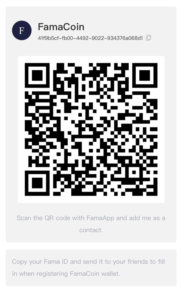 Cep telefonunuz’ dan Anonim Kripto Para Üretin: #famacoin
AppStore: 
apps.apple.com/tr/app/famacoi…
Wallet oluştur> Davet kodu: 0x609667dabfb4c26e010df08db440a080