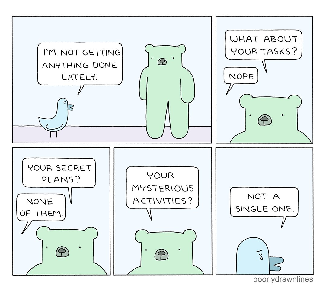 PDLComics's tweet image. nothing done