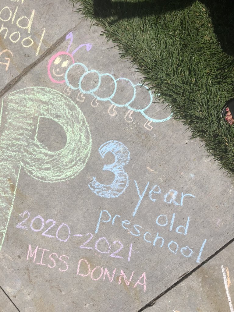 DeanaNovack's tweet photo. Preschool Welcome tomorrow. https://t.co/TaNO763pIa