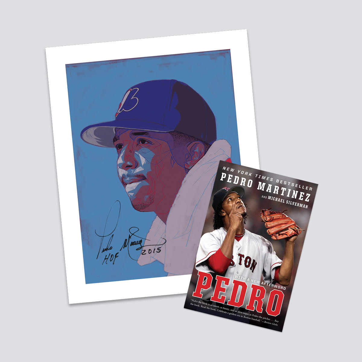 Pedro Martinez on X: I spent my formative baseball years in #Montreal and  have so much love for my Canadian fans This signed #Expos portrait and my  book are available right now