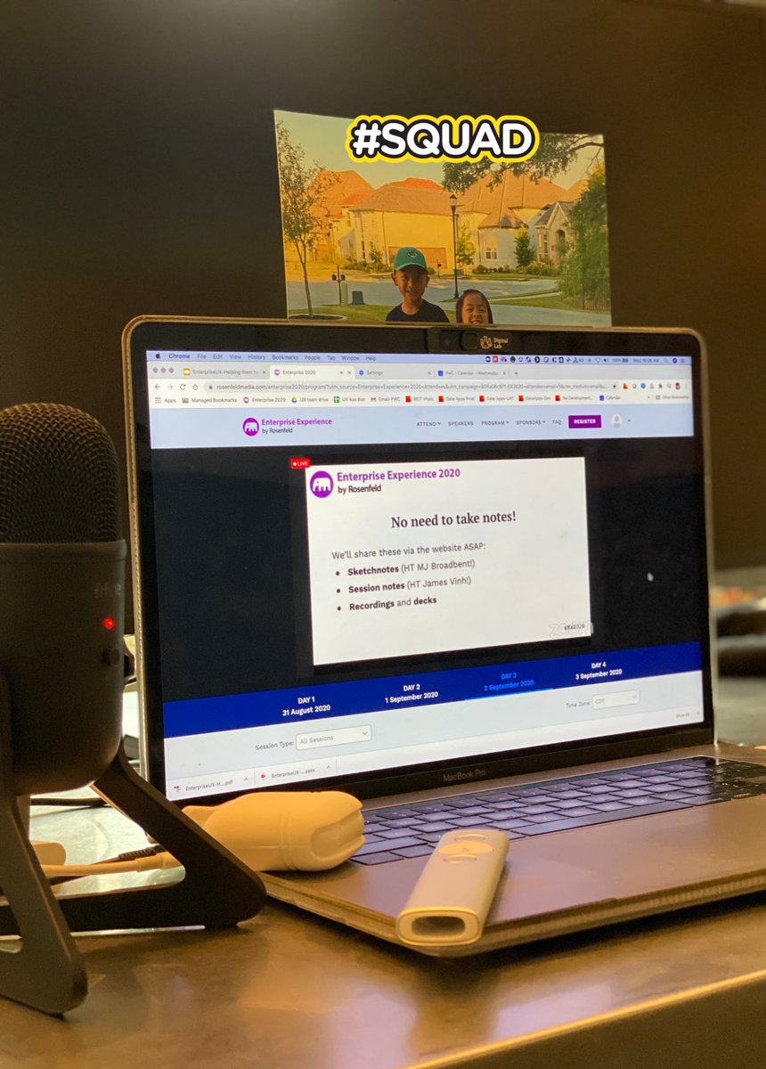 michelewong's tweet photo. I had the most amazing in-person audience today for my virtual talk for @RosenfeldMedia #EX2020 today! https://t.co/MEIePA3lgU