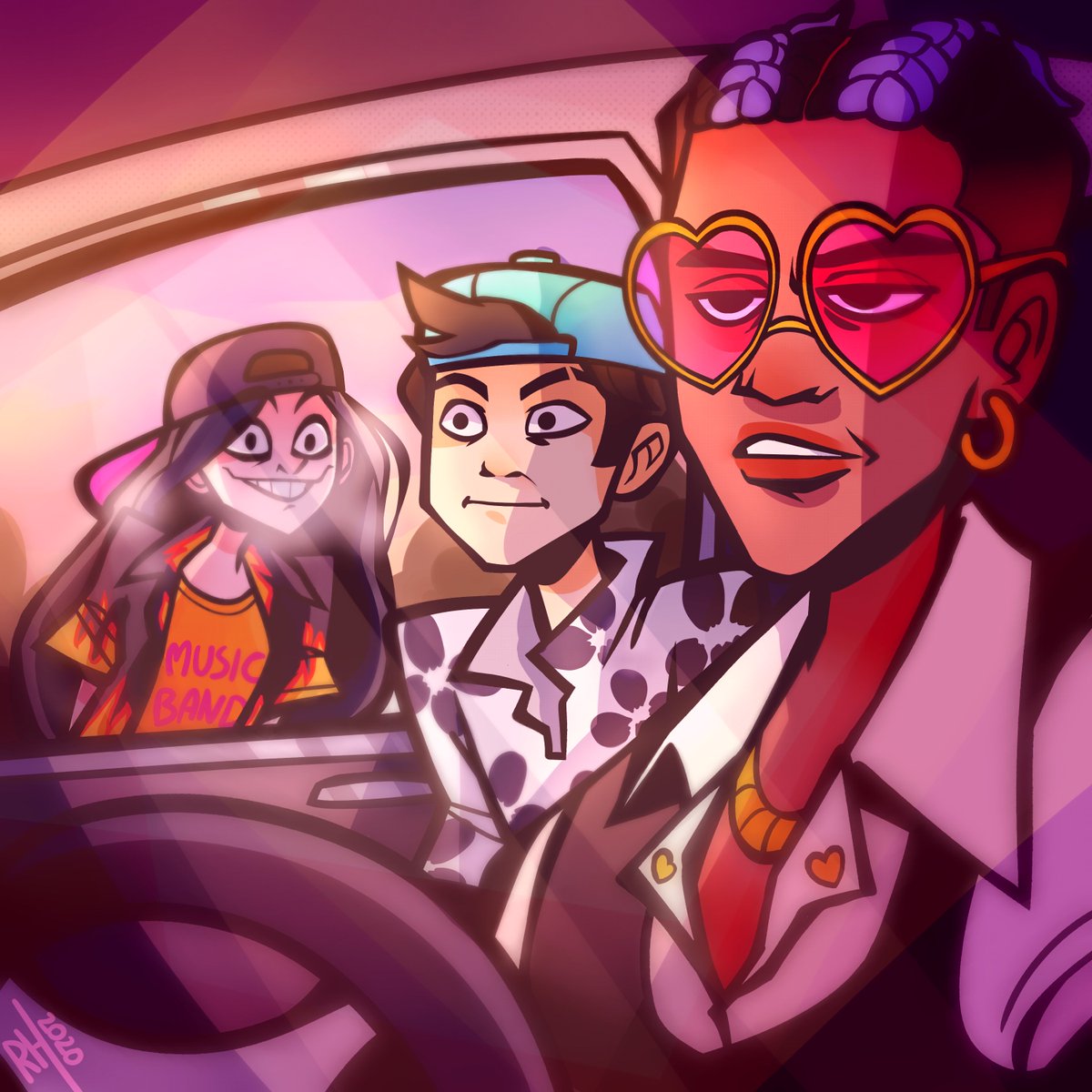 hanekdraws's tweet photo. "I wish that I could be like the cool kids"
I had to make a college au redraw of that one iconic picture... 😆😀

#hazbincollege #HazbinHotel #HazbinHotelVox #HazbinHotelValentino #SirPentious #hazbinhotelfanart https://t.co/8GFvwKvMM8
