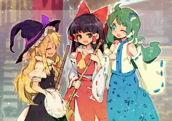 魔女と巫女と巫女 