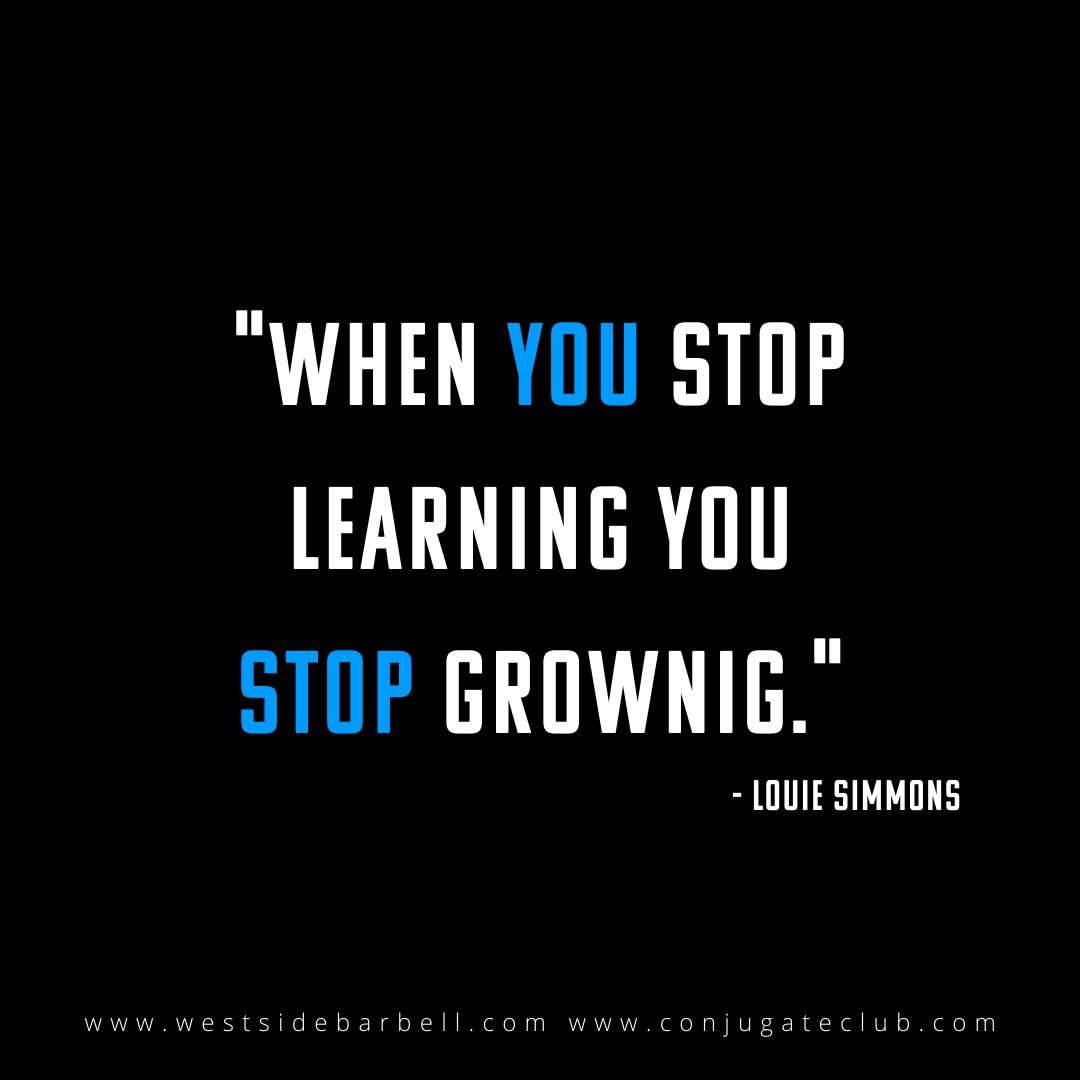 WESTSIDEBARBELL's tweet photo. Knowledge is key.
๐น
Just because it may not work for you, does not mean it won't work for another down the road.
๐น
#westsidebarbell #conjugatemethod #squat #bench #deadlift #sbd #powerlifting #bodybuilding #gains #muscle #strength #truth #truthbomb #learn #grow #strengthquote https://t.co/DGQidiuyHe