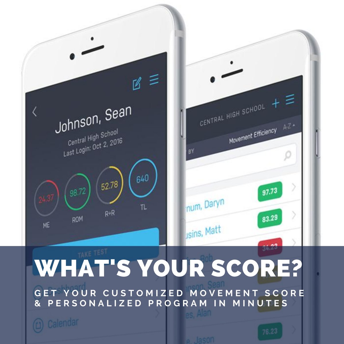 fusionetics's tweet image. ⌚ Get Your Customized Movement Score &amp;amp; Personalized Program In Minutes! Visit our website to get started now: 1l.ink/NW53HB6
#FusioneticsFirst #Fusionetics #SportsScience #MovementAssessment #Health #Fitness