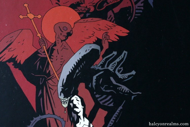 Hellboy comic artist Mike Mignola and writer Dave Gibbons ( Watchmen ) take on the tale of the Xenomorph in Alien Salvation, first published in 1993. This edition is a hardcover reprint - https://t.co/OBCDtXBdoL #artbook #illustration #comics @artofmmignola @DarkHorseComics 