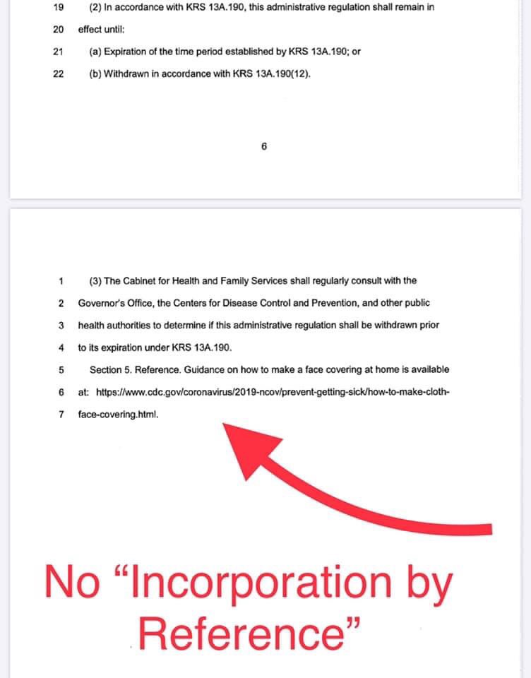 ...the  @GovAndyBeshear admin has muzzled the people's voice. Our voice is relevant, as noted by our previous posts highlighting examples of how  @GovAndyBeshear has made a mockery of the proper process and violates our rights. He has refused to hear our concerns, so this...7/8