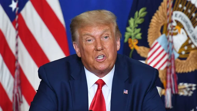 thehill's tweet photo. JUST IN: Trump encourages North Carolina residents to illegally attempt to vote twice to test system https://t.co/8qZtg4Zmi7 https://t.co/bDomI6lvZJ