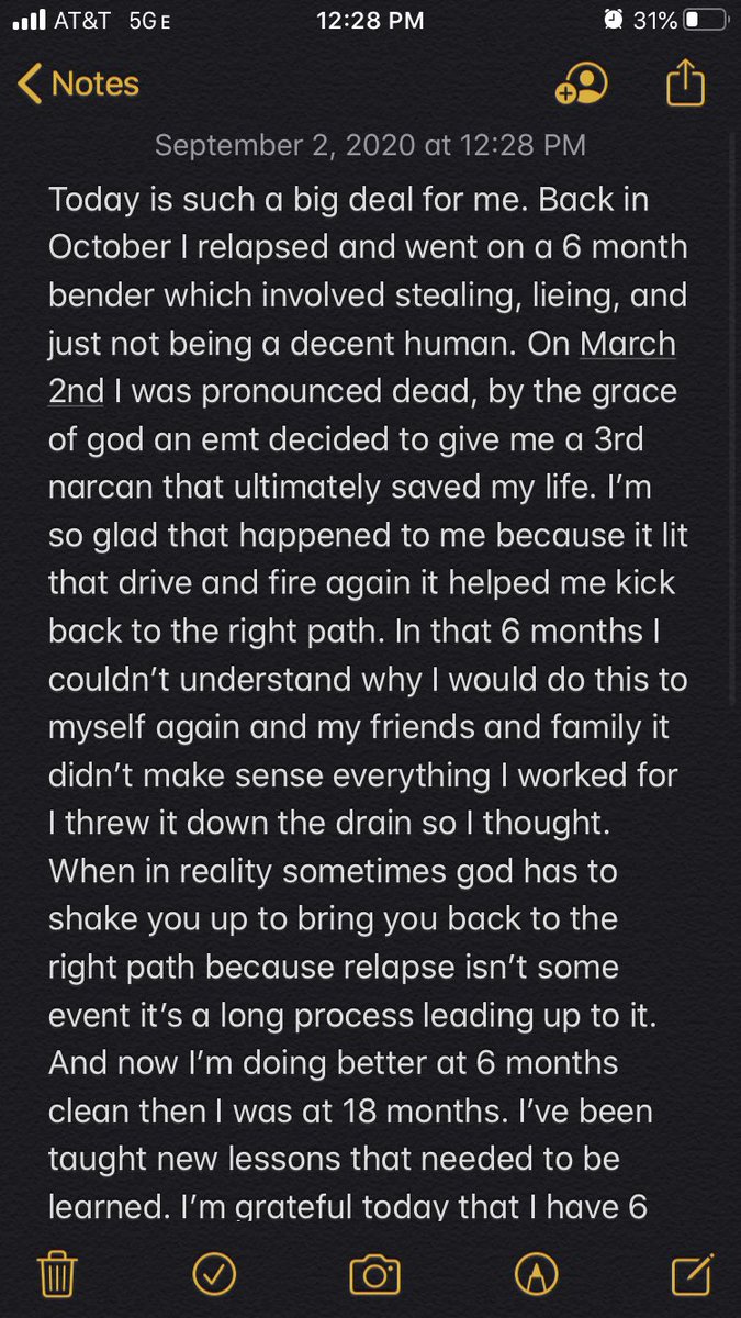 bdk34's tweet photo. I’m beyond proud of myself because 6 months ago I was back in a vicious cycle. Hopefully a little bit of my story and words of encouragement can help someone struggling. Remember whatever you’re going through it will get better! Love yourself and stay blessed! https://t.co/eN0ea9XYbt