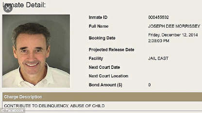 6) Democratic Virginia Delegate, Joe Morrissey, was indicted on charges connected to his relationship with a 17-year-old girl. Charged w/ supervisory indecent liberties with a minor, electronic solicitation of minor, possession of child pornography & distribution of child porn.