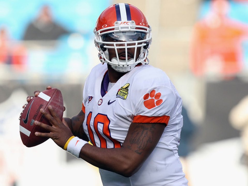 After getting significant snaps behind Kyle Parker as a freshman, Boyd took up the starting role in 2011 and began a run that would see him finish his career as the best Clemson QB of all-time at that point and one of the best in ACC history.