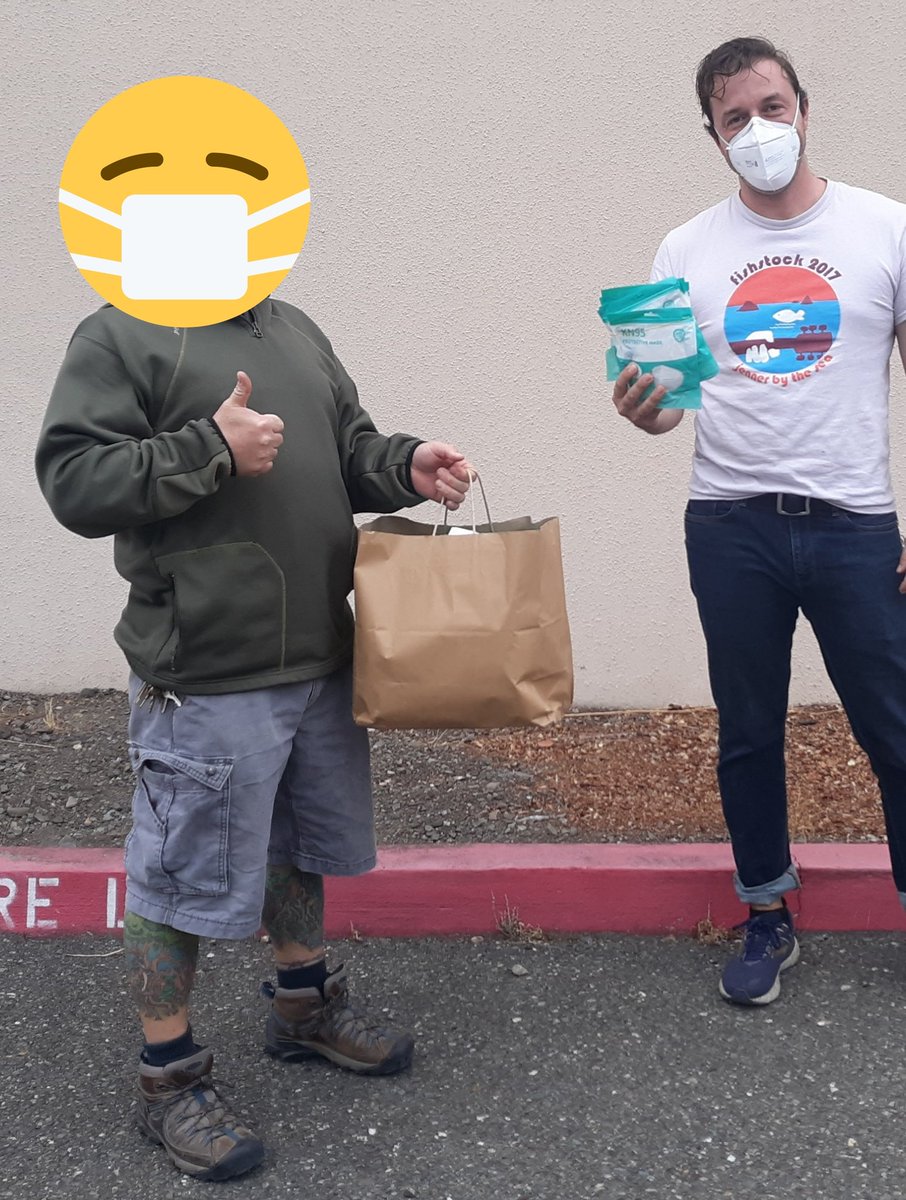 masksonoma's tweet photo. Just dropped off a load of masks with a friend who will trek them up  into the terrible air quality in Lake County. The #LNULightingComplex is still burning and the north bay is feeling it! Thanks/love to our friends over at @aid_lake doing their thing, and to @MaskOakland! https://t.co/ASi2LR0yow