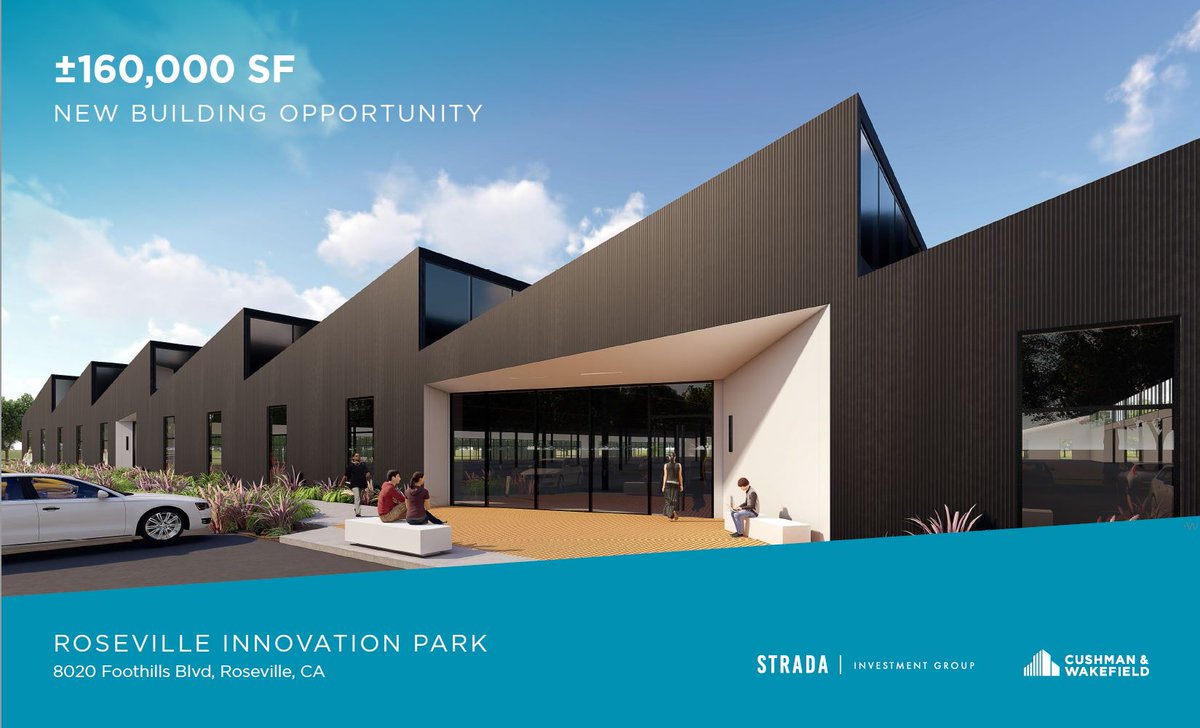 sacregion's tweet photo. Featured site: Roseville Innovation Center, a new, state-of-the-art building opportunity totaling 160,000 sq. ft. in @CityofRoseville, adjacent to the HP Enterprises campus and the new Penumbra expansion facility. https://t.co/C9EVgpI9QK #CaliforniaOption @CushWakeSAC https://t.co/6N0hZfih4L