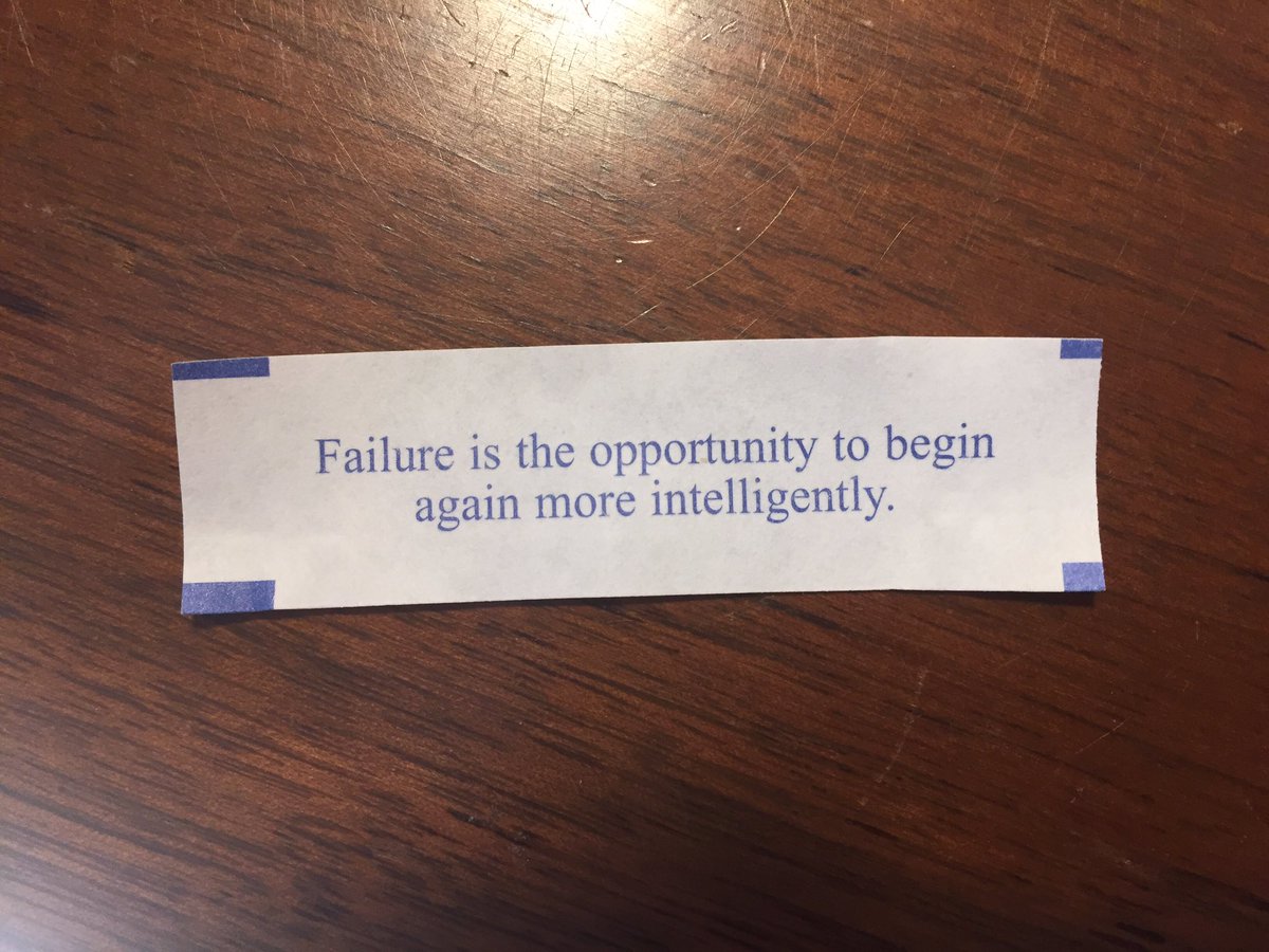 I’ve been busy starting up as a new postdoc &amp; got takeout for dinner. 

#epitwitter, is this fortune a good omen? 🤔