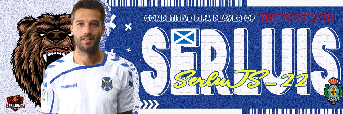 DesignerPollito's tweet image. Banner para nuestro Chicharrero @Serluis20_2 jugador de @ResiliencePs4