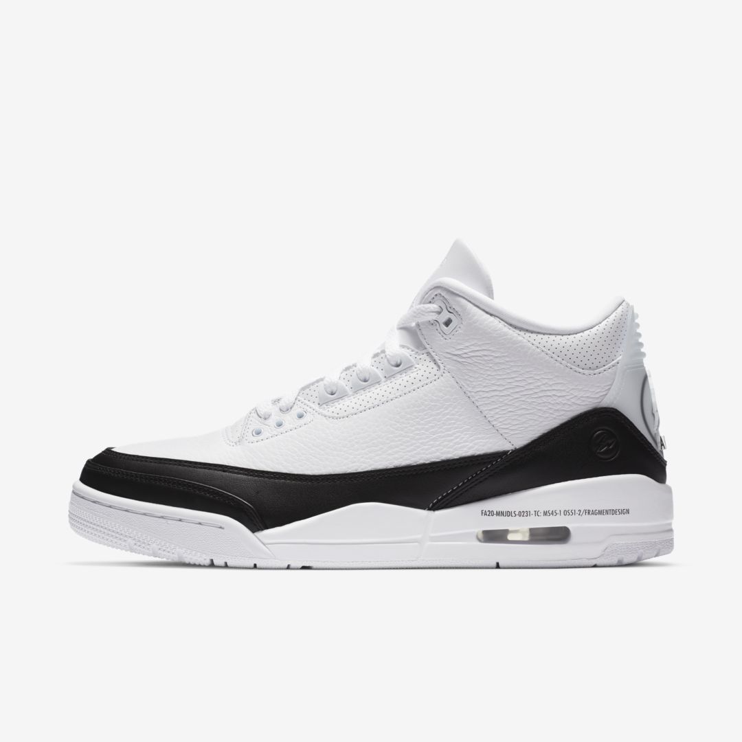 J23app's tweet photo. Fragment x Air Jordan 3 official images https://t.co/ZZiKHK6niy