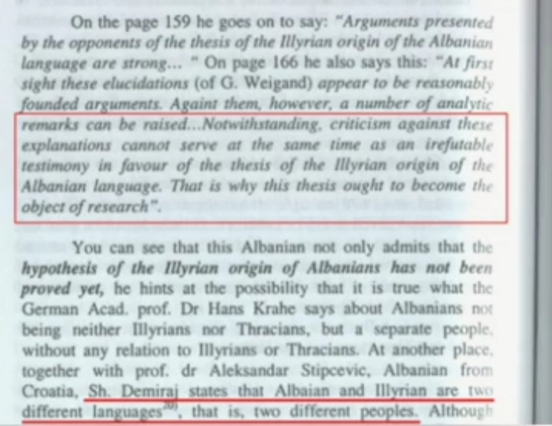 24) As I matter of fact, even many Albanian historians doesn't believe in this modern theory about Albanians having Illyrian or Pelasgian origin.But I am going to explain that more into details later... 