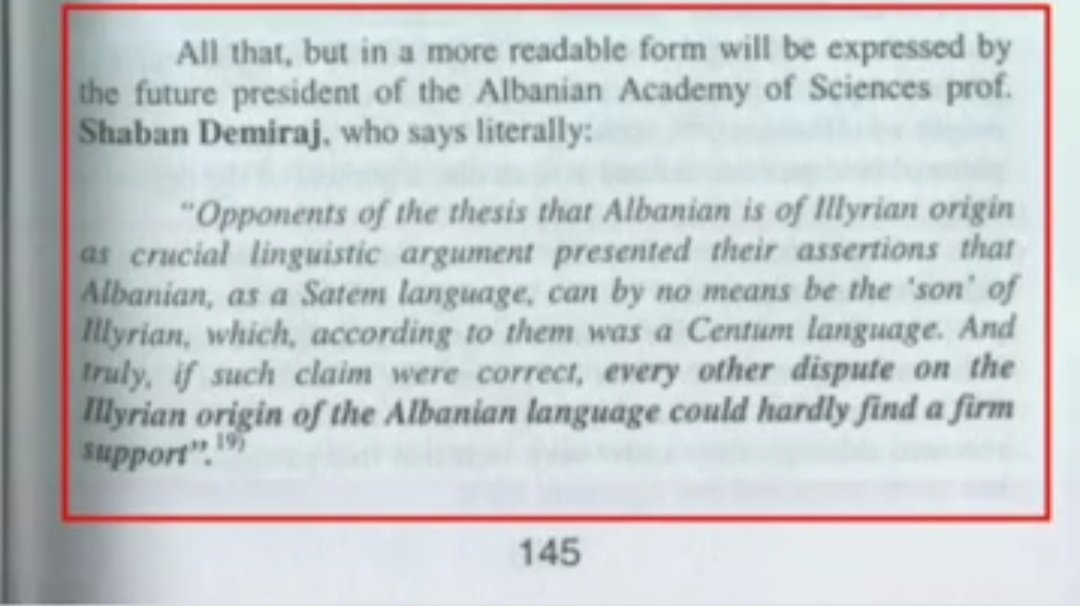 24) As I matter of fact, even many Albanian historians doesn't believe in this modern theory about Albanians having Illyrian or Pelasgian origin.But I am going to explain that more into details later... 