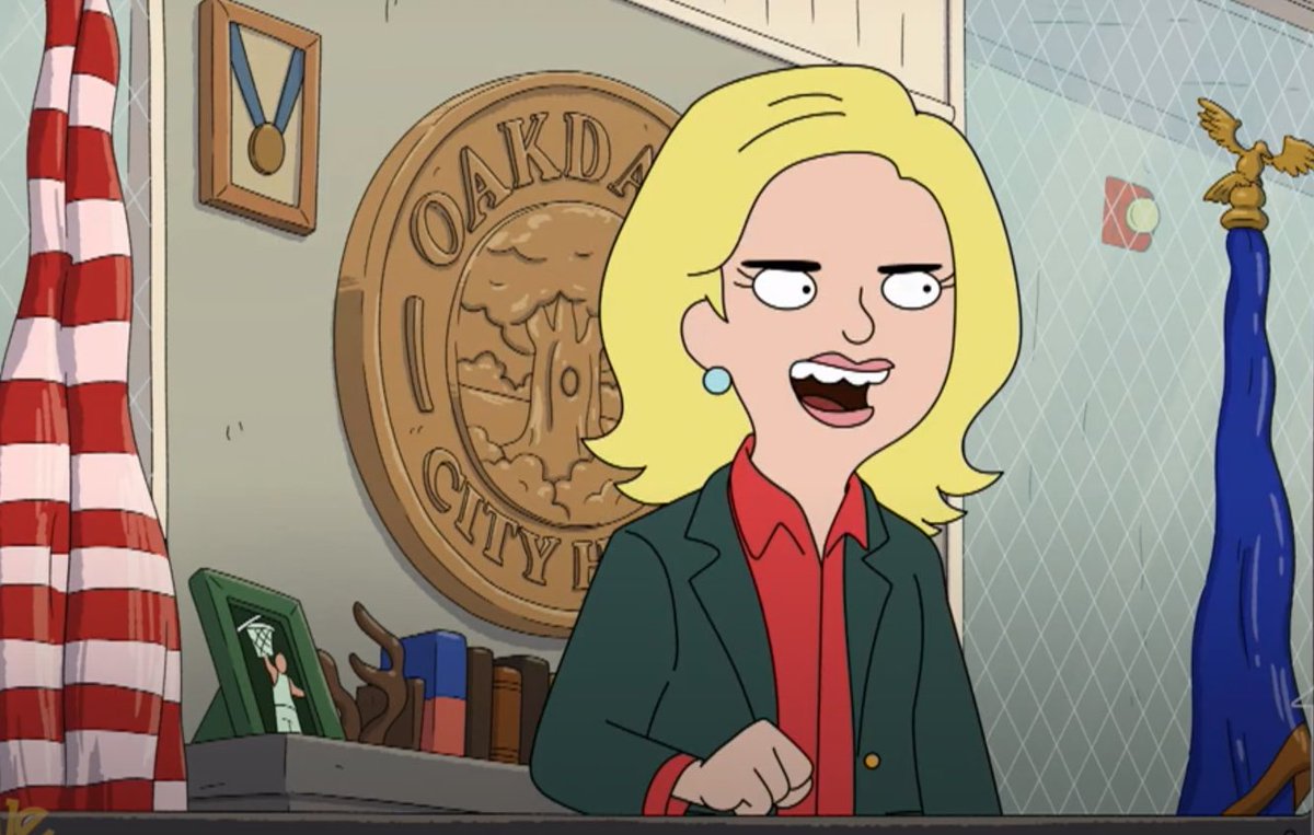 Oh, how did that second one get in there...I-...?Well, it is Leslie after all.