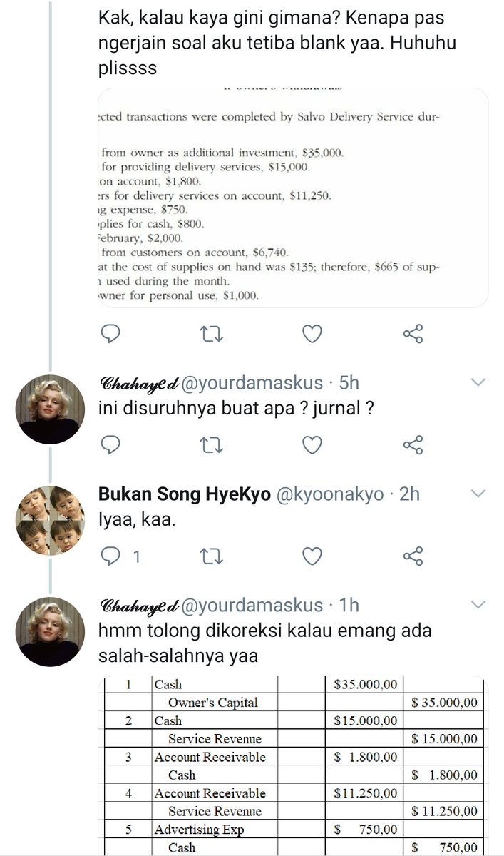 Reply twit viral dengan:

Promosi jualan ❎
Soal akuntansi ✅