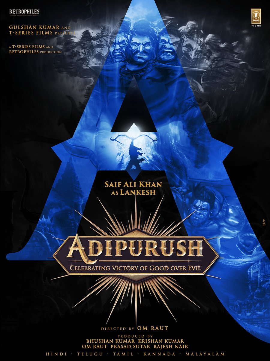 7000 years ago existed the world's most intelligent demon! #Adipurush

#Prabhas #SaifAliKhan @itsBhushanKumar @vfxwaala <a href="/rajeshnair06/">Rajesh R Nair 🇮🇳</a> <a href="/TSeries/">T-Series</a> @retrophiles1 #TSeries