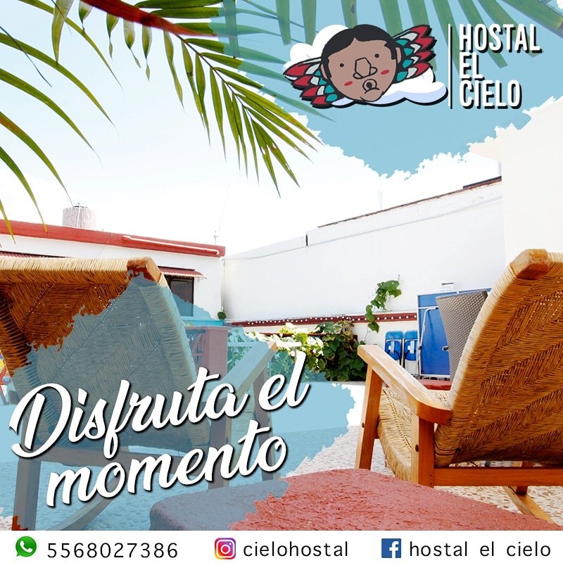 ¡En Oaxaca te esperamos en el hostal el cielo!
In Oaxaca we wait for you at hostel el cielo!
#Hostalelcielo
#vacaciones #hollyday #oaxaca #mexico #pool #alberca #hostel #centro #downtown #diversion #fun #visitoaxaca #venaoaxaca #viaje #trip #comeoaxaca #siguemeytesigo #followback