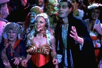 Like Carla Jaeger would rock the Madonna costume. Also Grisha as a budget Dracula come on