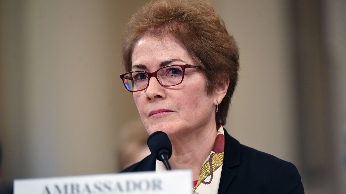 ...former U.S. ambassador to Ukraine Marie Yovanovitch () will testify to Congress in October 2019, per the Washington Examiner, that Lutsenko 'accused Joe Biden of corruption...in part to convince President Trump to endorse Ukrainian President Petro Poroshenko's doomed...