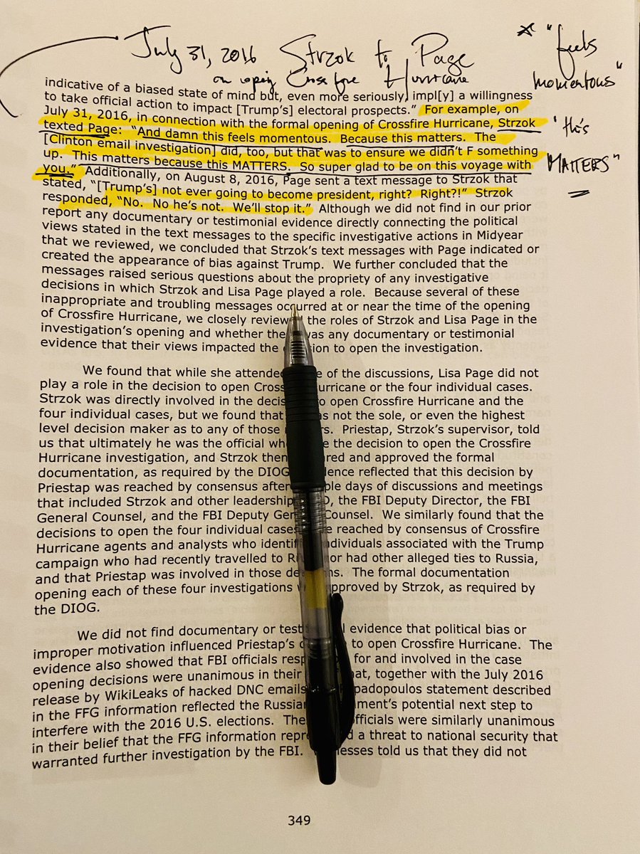 CONTEXT: If Crossfire Hurricane officially opened July 31, 2016, who was the other “government agency” + how significant was its brief to the WH? Does “late July” in fact mean BEFORE the FBI Russia probe opened  @CBSNews