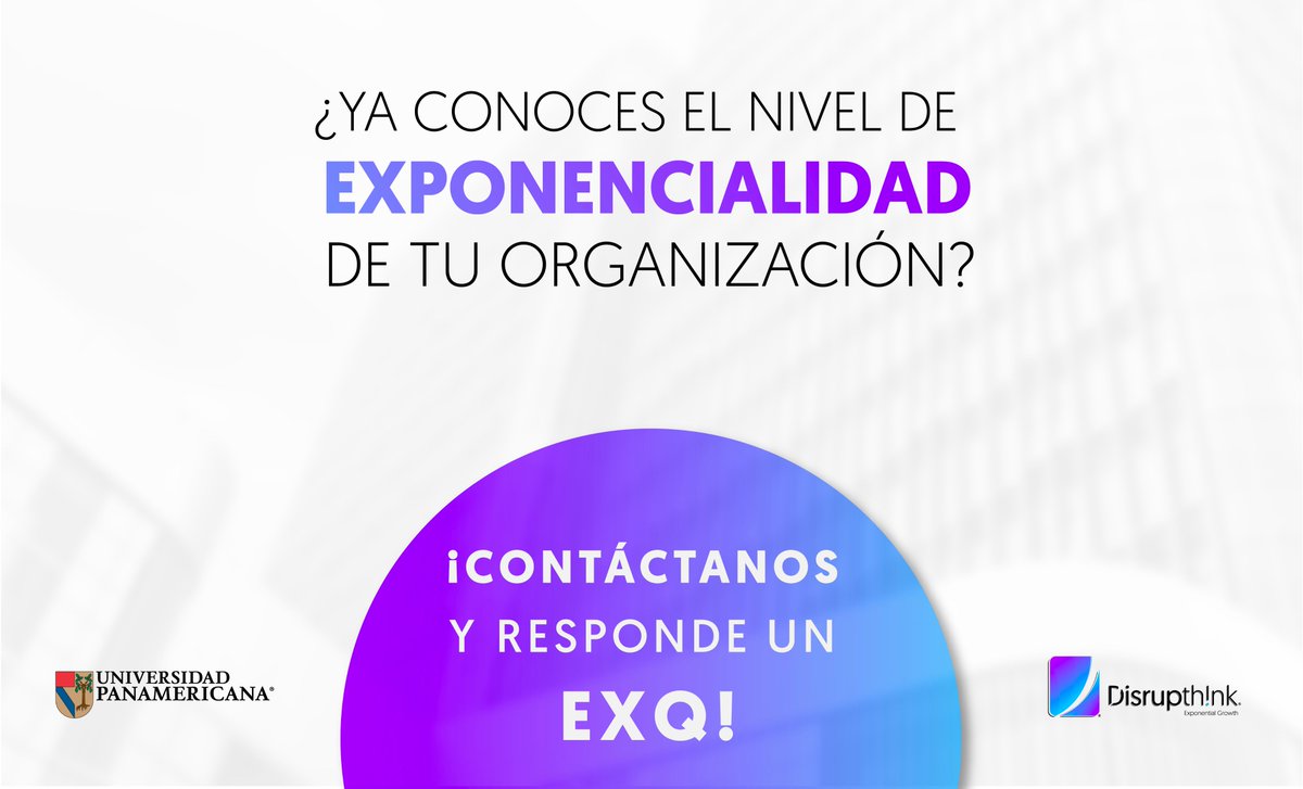 DisrupthinkIO's tweet image. 💎 Lleva tu proyecto a la nueva realidad, de la manera adecuada. 

👇 Inscríbete a nuestro taller. 

disrupthinkeventos.com

#Exponencialidad #Emprendedores #Taller