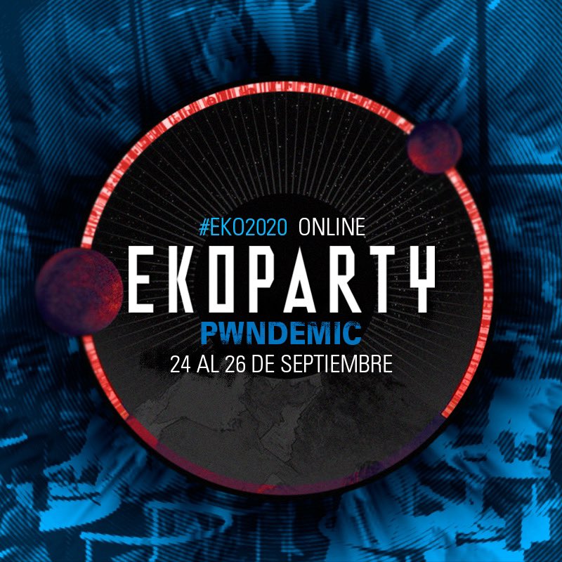 padamovic's tweet image. Se viene, se viene, se viene la @ekoparty !

#pwndemic