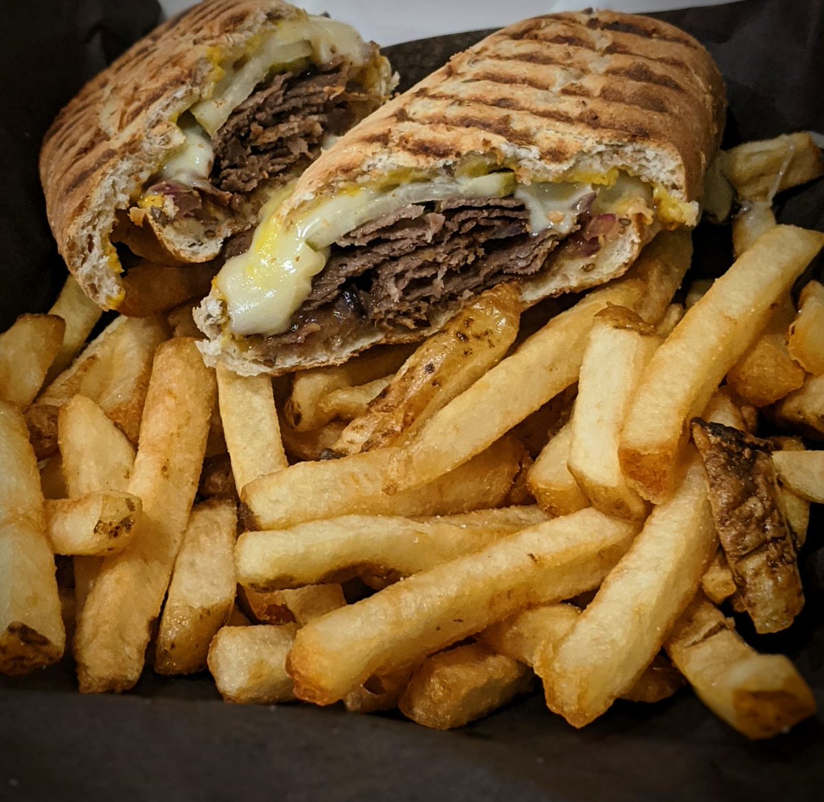 Like our Frontenac Sweet and Sour Sandwich? Check out our Apple Bacon Panini on our Friday takeout menu: sharbotlakeinn.com/menu.php