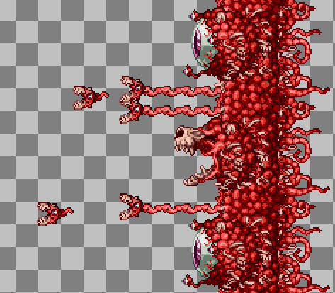 Flamorax's tweet photo. Fleshy Wall.
#resprites #terraria #pixelart https://t.co/pi2djhmmXC