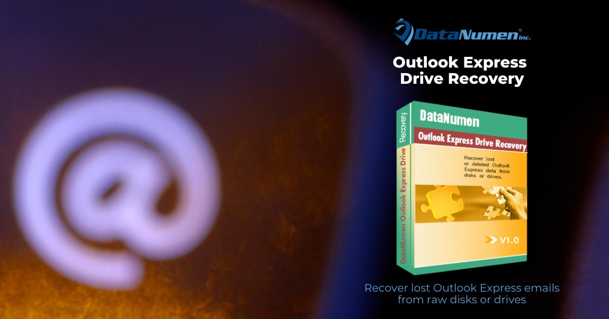 DataNumen's tweet photo. As long as you have stored #Outlook Express DBX or MBX files on local drives or disks in the past, then for whatever reason you cannot access the #OutlookExpress emails, you can always use this magic tool to recover the emails for you.

 👉  https://t.co/hGVq8vIyBs https://t.co/kAuQkojH01