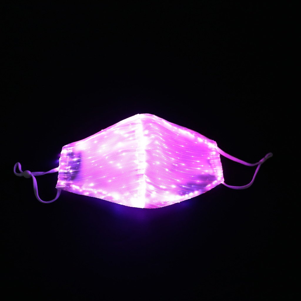 Support a small business today and light up your nights with these new color changing LED face masks  https://differentlegacy.com/products/ledprotectivemask