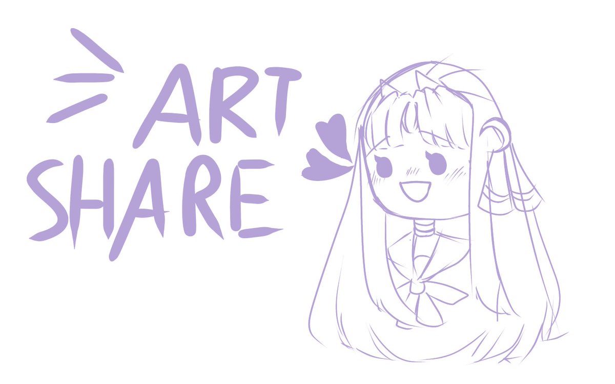 ART SHARERT+Like for visibility i’ll try to like+retweet as many as I canIf you have commissions opened,reply with your commission sheetthis is my first time doing an art share so i’m not rlly sure what to do  #artshare  #ArtistOnTwitter